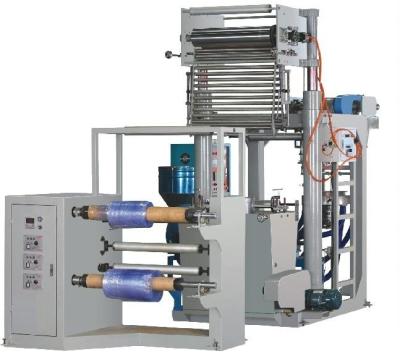 China High Speed Plastic Film Blowing Machine Capacity 10-35kg/H Three Traction Systems for sale