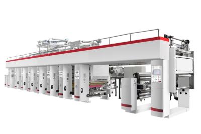 China Label Lamination Printing Machine , Rotary Logo Printing Machine High Precision for sale