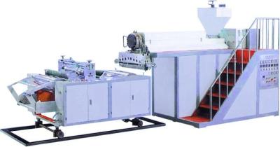 China LLDPE Stretch Plastic Film Extrusion Machine 0.015-0.06mm Film Thickness for sale