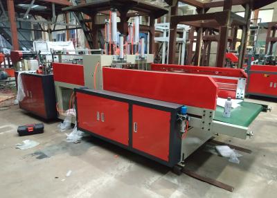 China DFR-600 Full automatic plastic shopping bag making machine, t-shirt bag making machine for sale