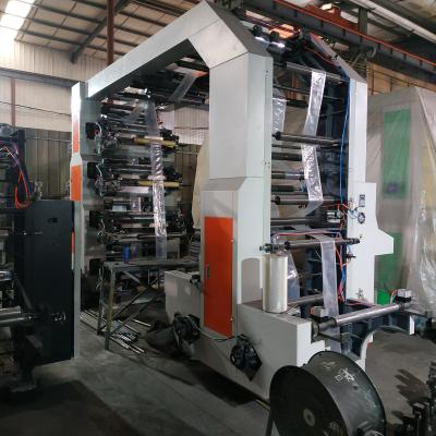 China Plastic Bag 8 Colour Flexographic Printing Machine 380v 50hz 3p High Precision for sale