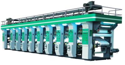 China Easy Operate Gravure Printing Machine Accurate Colour Register Temperature Control for sale