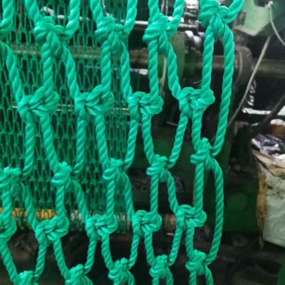 China Super Strength 380D / 8mm PE Rope Net Competitive Price PE Knotted Net China Manufactures for sale