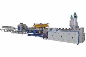 China HDPE Double wall corrugated pipe Production line for sale