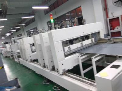 China 1300mm 3/6 Station PP Honeycomb Bubble Guard Creasing Machine for Pallet Sleeve Pack for sale