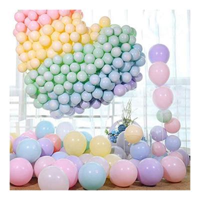 China Multicolor Party Decoration Set Festival Decoration Balloons Selection 10inch Balloons Macaron Pastel Balloon for sale