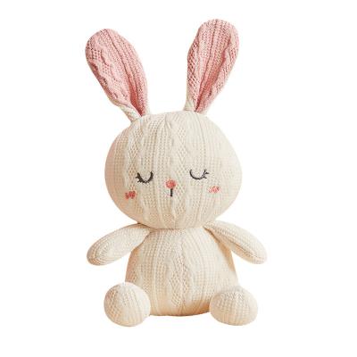 China 100% PP Cotton 2021 New Animals Soft Wool Baby Doll Sleep Stuffed Plush Calming Toys With Piglet Rabbit Elephant Koala for sale