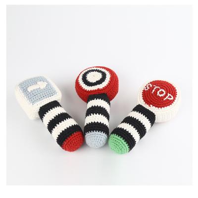 China Handmade Customized Sustainable Eco-friendly Factory Crochet Stuffed Animals Relieve Toys Baby Crochet Toy Doll Baby Stuffed Toys for sale