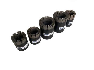 China Threaded Impregnated Diamond Core Bit For Drilling And Mining for sale