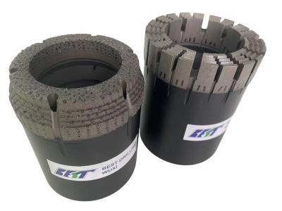 China High Performance Surface Set Diamond Core Bit W / Hardness Abrasion Resistance for sale