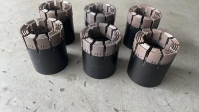 China PQ NQ HQ Surface Set Diamond Core Drill Bits For Hard Rock for sale