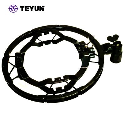 China TEYUN microphone metal easy shock mount sing bar recording K-song live broadcast microphone shock mount for sale