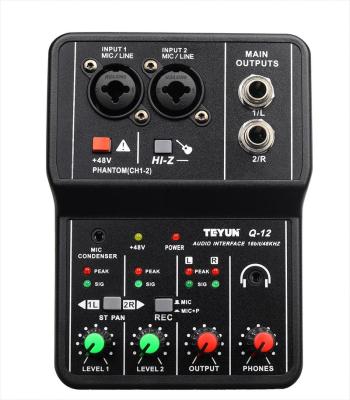 China Mini Brand New Audio Mixer 9Apps Apps with High Quality for sale