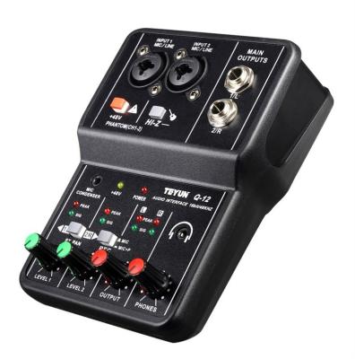 China Mini Professional Audio Mixer Compression with CE Certificate for sale