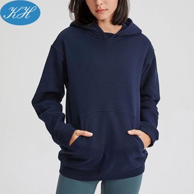 China Anti-Wrinkle OEM Clothing Yoga Sportswear Sheath Long Hoodie Women Hoodie Dress Sweatshirt for sale