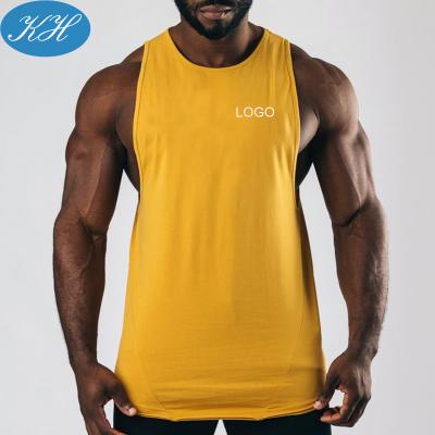 China Sports Wear Custom Gym Wear Shirts Quick Dry Mens Sleeveless Tank Top for sale