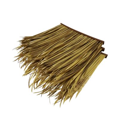 China Fire protection pavilion roof decoration simulation hot sale artificial thatched thatch for sale