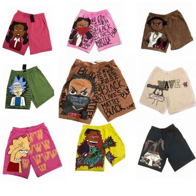 China New Arrival Designer Cotton Logo Shorts With Tag Cartoon Character Men'S Breathable Shorts for sale