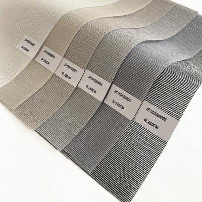 China Fabric Manufacturer Waterproof Simple Jacquard Single Blind Blackout Roll Fabric for sale