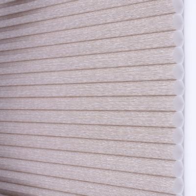 China Double Blackout Light Filtering Celleular Nonwoven Material Honeycomb Blinds Fabric In Stock for sale