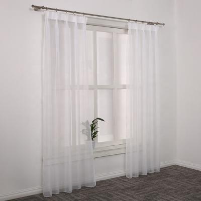 China Yongshun Shaoxing Tulle Sheer Translucent Fabric Curtains Living Room for sale