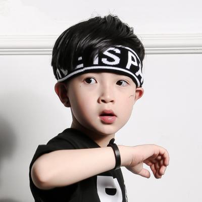 China Popular Fashion Custom Logo Women Men Headband Boy Girl Sports Headband Children Kid Headband for sale