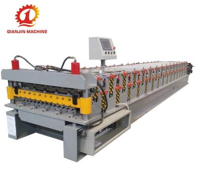 China Building Material Shops Corrugated Roof Forming Machine Integrated Corrugated Zinc Steel Roofing Sheet Making Machine for sale