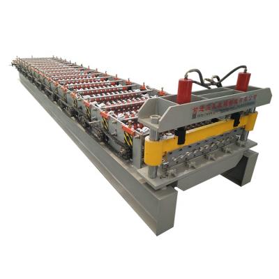 China Building Material Shops Iron Corrugated Roof Sheet Making Machine Roof Sheet Roll Forming Machine for sale