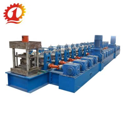 China QIANJIN Factory Direct Sale Metal Palisade Building Fence Panel Roll Forming Machine Low Noise for sale