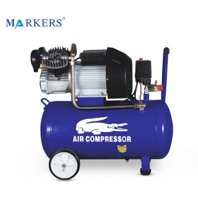 China Good quality lubricated industrial 1hp 2hp 25 liter direct drive compressors for sale