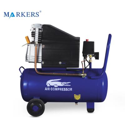 China Factory cheap price 3HP 50L lubricated portable direct driven air compressor for sale