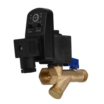 China TK Digital Timer Automatic Drain Irrigation Water Solenoid Valve With Timer Digital Timer for sale