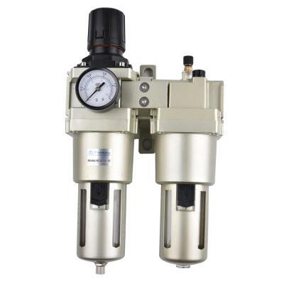 China SMC Type Air Filter Regulator Oiler F.R.L Combination Pneumatic Air Pressure Regulator for sale