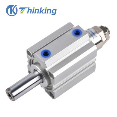 China Compact Cylinder Air Adjustable Aluminum Pneumatic Cylinder Professional Machinery Repair Shops TK SDAJ Slim Stroke Type for sale