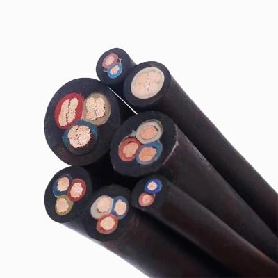 China Over 2 3 4 Core Silicone Rubber Insulation Multi Core Cable for sale