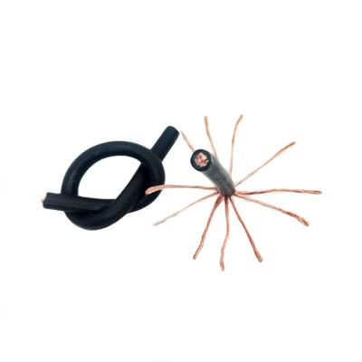 China NBR PVC PE Overhead Flat Electric Underwater Rubber Or Round Submersible Pump Cable for sale