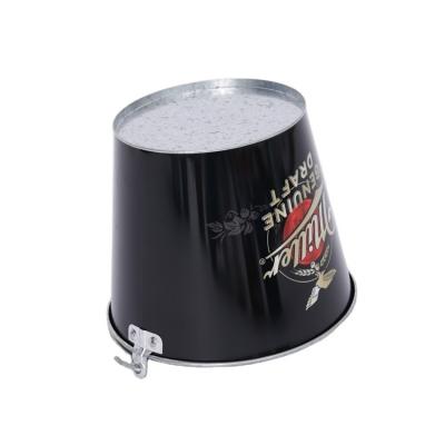 China Ice Bucket Galvanized Beer Ice Can Bucket With 5L Bottle Opener for sale