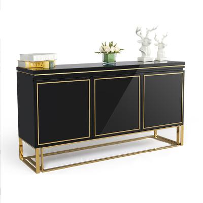 China comedor European modern sideboard storage style furniture set luxury buffet cabinet for dining room for sale