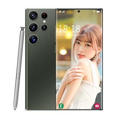 China Hot Selling S23 Original ULTRA Dual SIM Card Display Android 13 Mobile Phone Smart Game Mobile Phone 16gb+1gb 48MP+64MP Face Unlock Full for sale