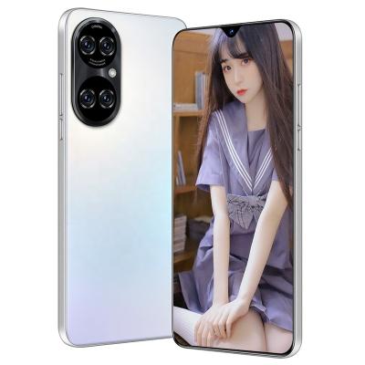 China Dual SIM Card Projector Phones P50 pro Android Smartphone 12+512gb Opened Dual Sim Cellphones Low Price China Android Phone Made In China for sale