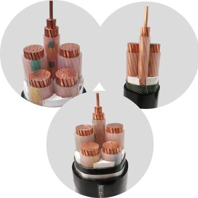 China ZC-YJV Electrical Engineering Above Buried Low Voltage Power Cable Manufacturers For 2 Core 35 Square Copper Core Cable for sale