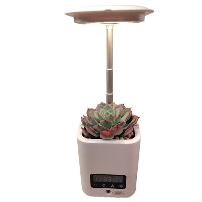 China Newest High Quality Wholesale Modern Desk Lamp Music Mini Intelligent Flowerpot Indoor For Office Bedroom for sale