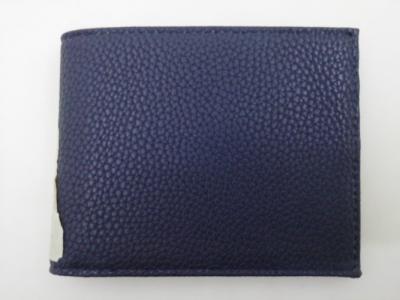 China Simple And Fashion Mens Front Pocket Wallet 11.7 * 9.2 Cm Contrast Texture for sale