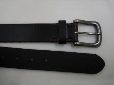 China Customized Mens Custom Leather Belts , Personalized Leather Belts for sale