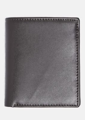 China Nappa PU Leather Wallet , Business Card Wallet With Name Card Holder Flap for sale