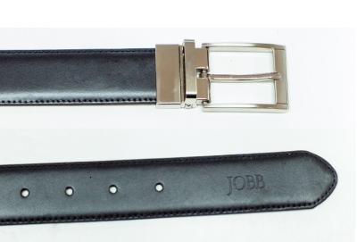 China Mens Reversible Belt Navy Blue Dress Belts DF089 SEDEX / BSCI Approved for sale