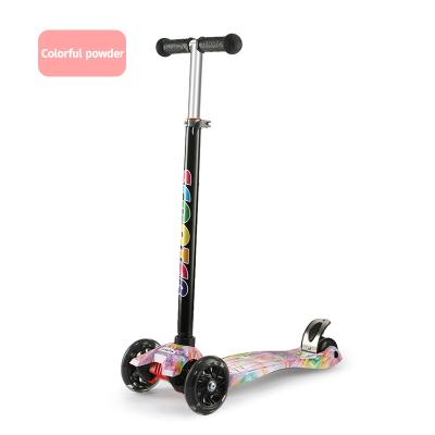 China Adjustable Wheel Hand Wheel Flashing Scooter For Kids Children Scooters Foot Scooters For Kids Child for sale