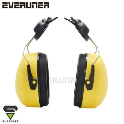 China ER9208 ABS CE EN352-3 Noise Protector Hearing Protection Helmet Mounted Earmuffs for sale