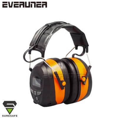 China Bluetooth +FM radio+MP3+Noise protection noise protector entertainment BT FM radio electronic MP3 earmuffs for sale