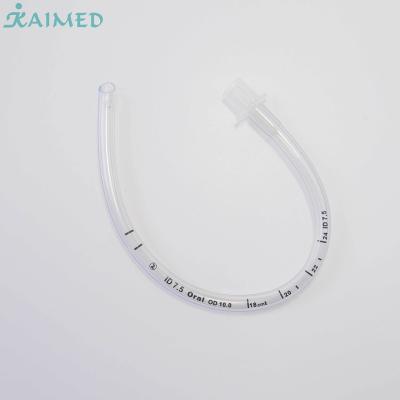 China Fracture Resistance Factory Price Medical PVC Id7.5# Mm ORAL Endotracheal Tube Uncuffed for sale